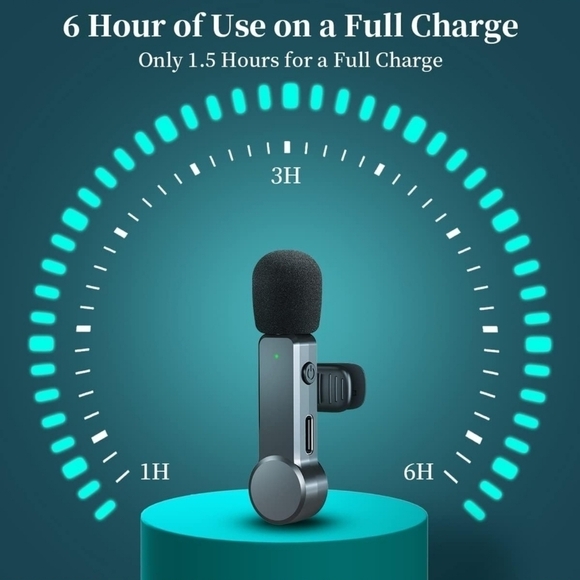 Wireless Lavalier Microphone Set for iPhone - Picture 6 of 11